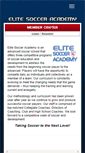Mobile Screenshot of elitesocceracademy.com